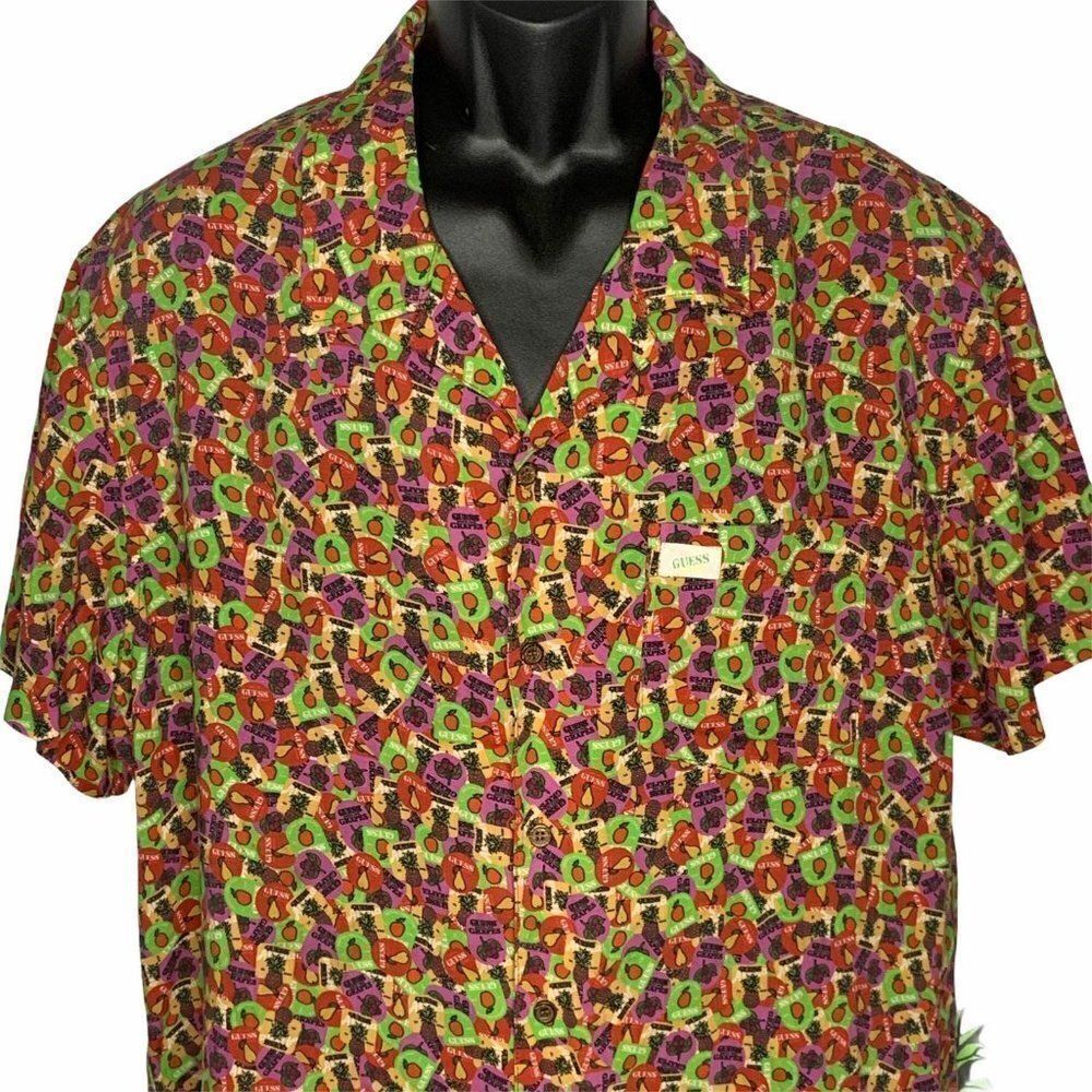 Guess Shirt XL Fresh Produce Farmers Market